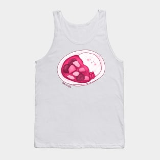 Japanese Curry Rice in PINK Tank Top